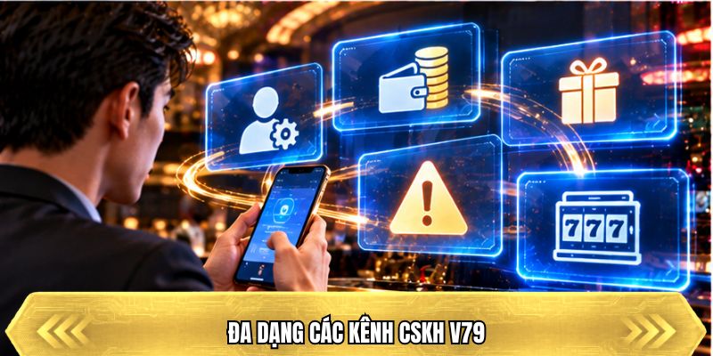 Đa dạng các kênh CSKH V79