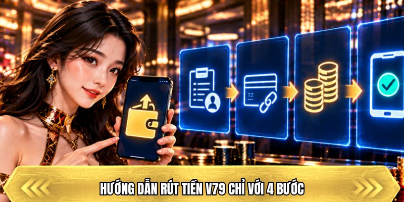 Hướng dẫn rút tiền V79 chỉ với 4 bước