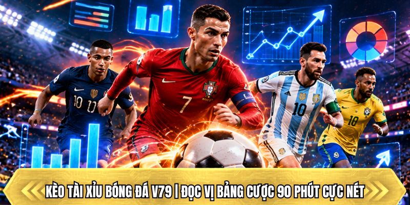 Kèo Tài Xỉu Bóng Đá V79 | Đọc Vị Bảng Cược 90 Phút Cực Nét