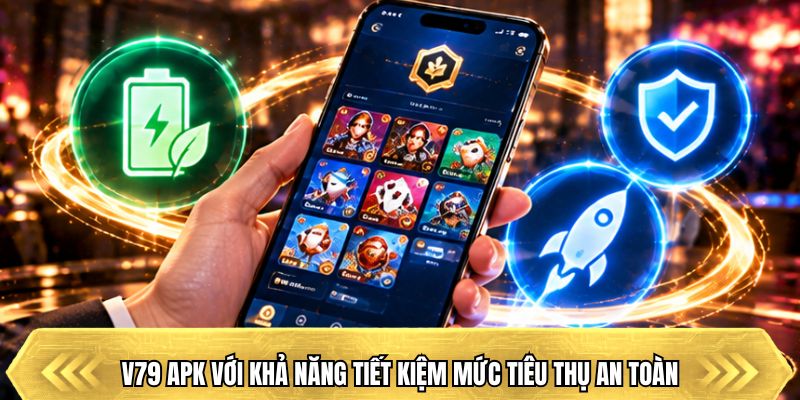 V79 Apk với khả năng tiết kiệm mức tiêu thụ an toàn